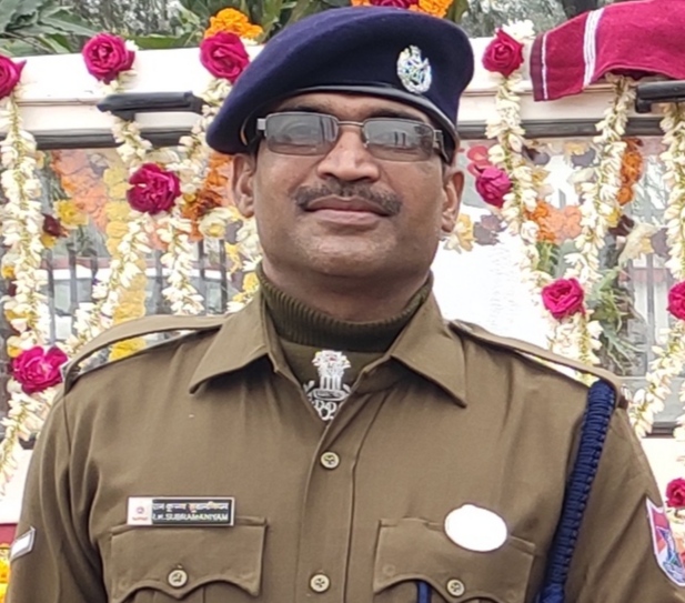डीजी इग्निशिया पुरस्कार से सम्मानित RPF पोस्ट सासाराम के पदाधिकारी आरके सुब्रमनियम।