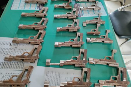 नदी थाना क्षेत्र में चलती थी हथियार बनाने की फैक्ट्री